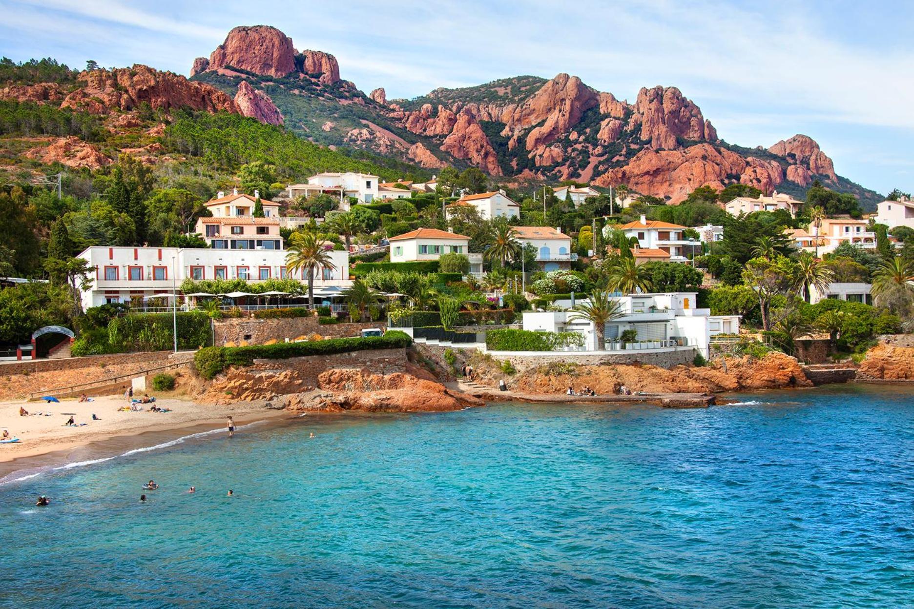 Saint-Raphaël Hotel Et Appart Hotel Les Flots Bleus المظهر الخارجي الصورة